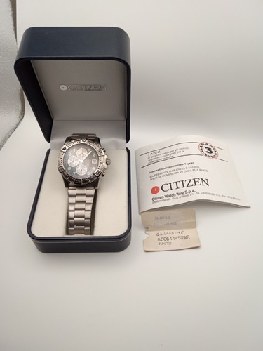 Citizen wr100 cronografo - wr100,