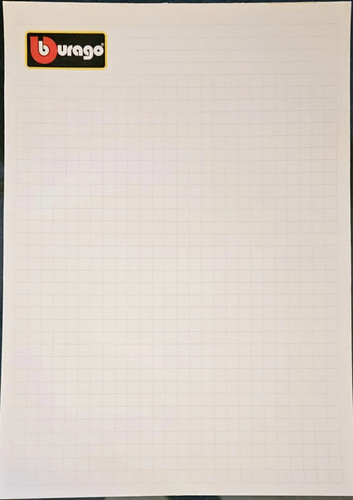 Burago block notes - burago,