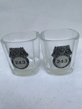 UAW 243 Bicchieri Peltro Logo