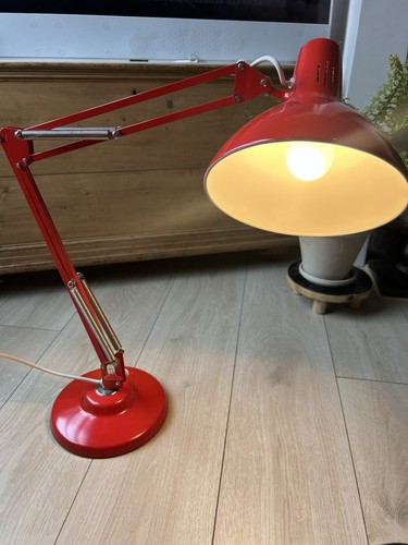 Vintage 1960s red anglepoise - vintage,
