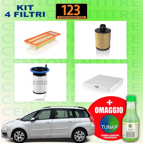 Kit tagliando filtri citroen - tagliando,