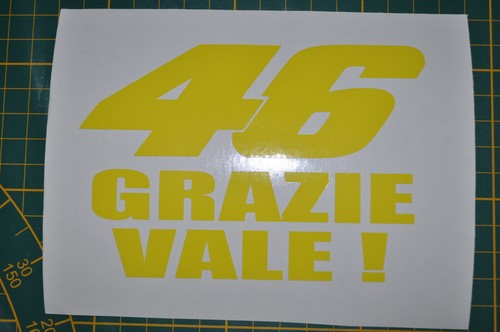 Stickers jaune fluo grazie - jaune,