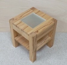 Tavolo in legno tavolino in faggio massello. Misure: 40x40x50 cm di altezza. Misure speciali!