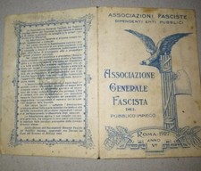 Tessera fascista PNF
