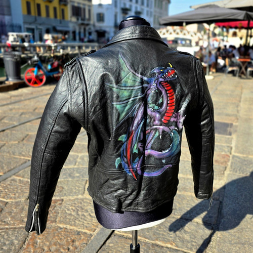 Giubbotto giacca pelle - , chiodo