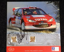 Cartolina rally firmata Harri