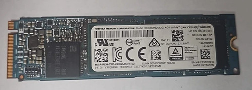 Ssd 512gb nvme toshiba usato - 512gb,