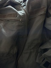 Tuta carrista divisa Esercito Italiano Originale ignifuga verde 48 C