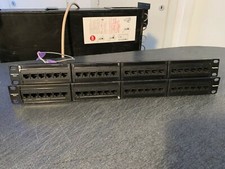 2 X Hellermann Tyton rapidnet 19" Patch Panel CASSETTE PORTA 24x RJ45 RN06UC6