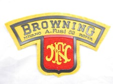 TOPPA PATCH BROWNING MILANO FUSI ROMA TIRO AL PIATTELLO VOLO OLIMPIADI FUCILE 