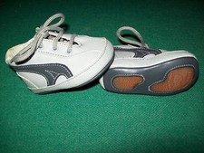 Scarpe da bambino n° 16 in pelle, bimbo (primi passi) da culla made in Italy