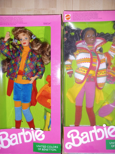 Bambole barbie benetton - barbie,
