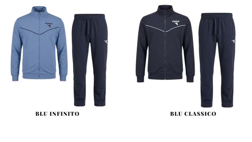 Diadora tuta cotone full zip - diadora,