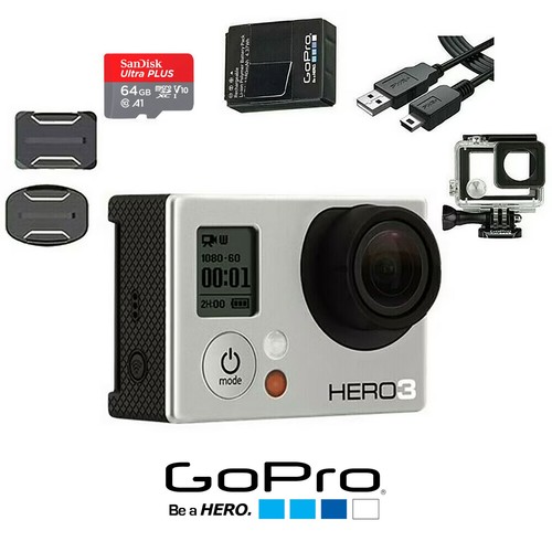 Genuine gopro hero - genuine, (silver)