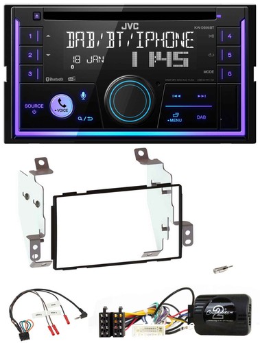 Jvc volante usb 2din - volante,