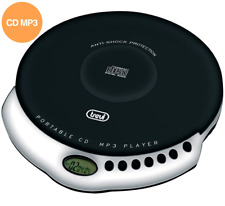 Lettore CD portatile mp3 audio player a batteria con cuffie display protezione
