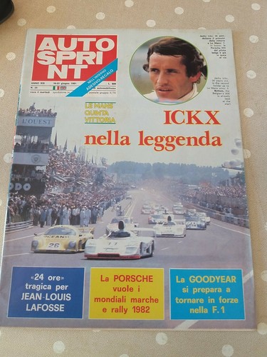 Autosprint auto sprint 1981 - autosprint,