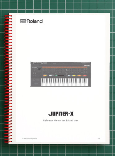 Roland jupiter manuale di - roland,