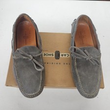mocassini gommini car shoe camoscio grigio num. 41