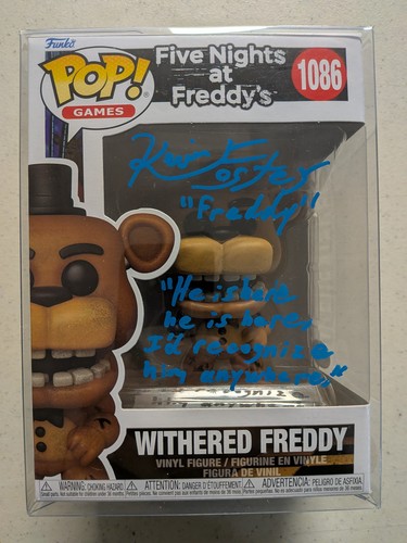 Kevin foster firmato - funko, pop