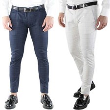 Pantaloni Uomo Chino Silm Fit