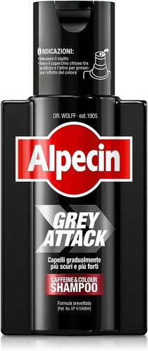 Alpecin grey attack shampoo - grey,