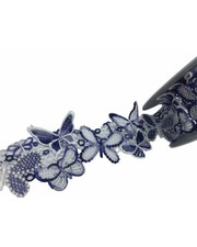 50 Cm Passamaneria Ricamata