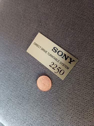 Giradischi vintage sony 2250 - vintage,