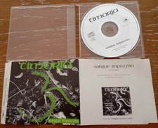 TIMORIA RARISSIMO CD single y 1994 PROMO sangue impazzito OMAR PEDRINI RENGA
