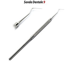 Sonda dentale 9 Esploratore parodontale  Pulizia dei dente Strumenti per dentist