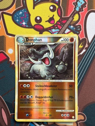 Carte pokemon donphan reverse - carte,