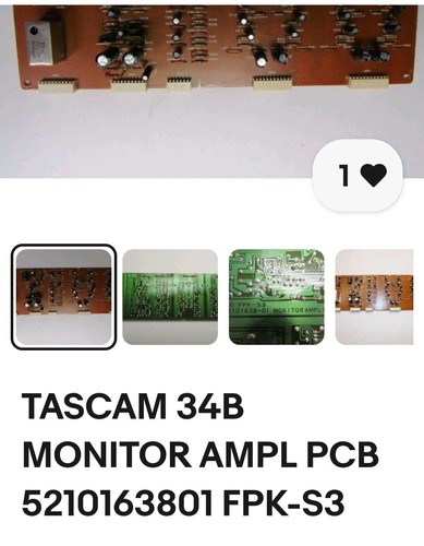 Amplificatore monitor tascam - monitor,
