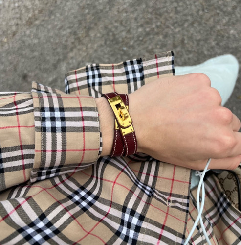 Bracciale hermès kelly doppio - hermès,
