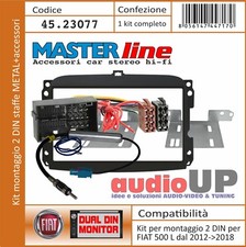 MASCHERINA RADIO 2 DIN FIAT