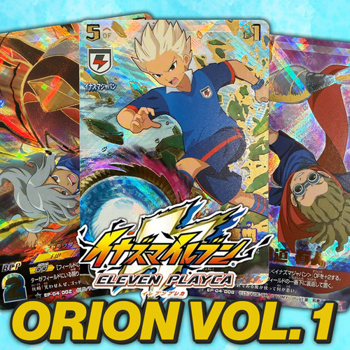 Inazuma eleven playca cards - inazuma,