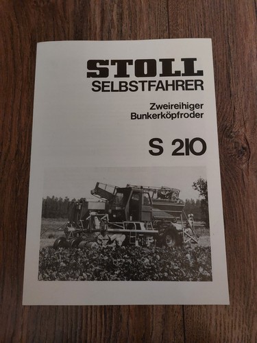 Brochure originale stoll - originale,