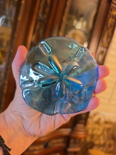 Fermacarte dollaro sabbia blu - dollaro,