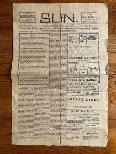 Giornale sole contea - contea, alice