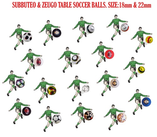 Subbuteo zeugo palloni da - &,