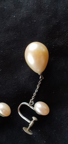 Orecchini perle vere di - orecchini,