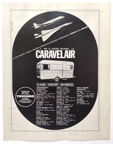 Pubblicita caravan caravelair - caravan,
