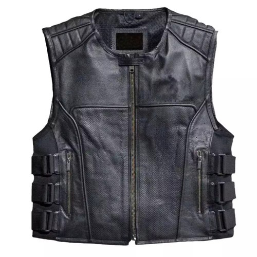 Gilet motociclista stile - gilet,