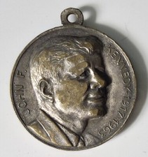 J.F. Kennedy. Retro: Papa Giovanni XXIII - Medaglia bronzo - Diam. mm.35.