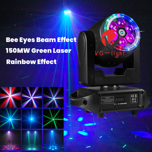 Luce testa mobile - , 6x15w