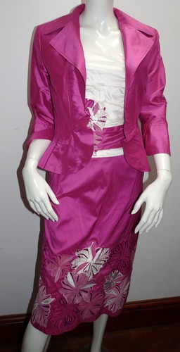 Tuta gonna fucsia - tuta,