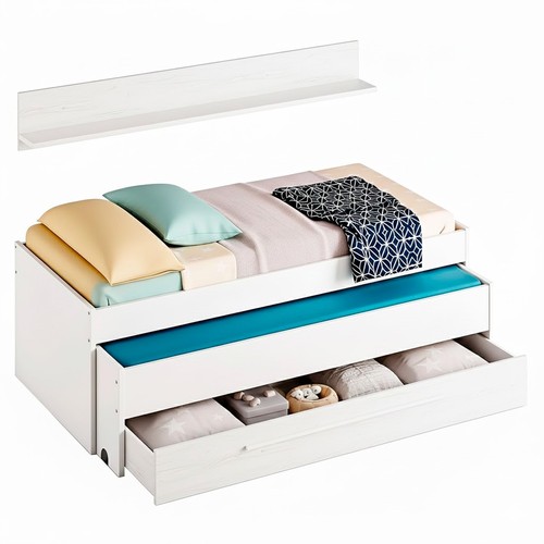 Letto salvaspazio con letto