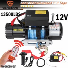 Verricello elettrico sintetico 12V 6123KG 13500lbs verricello fuoristrada verricello motore