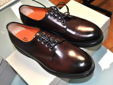 SANTONI STRINGATE PELLE