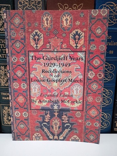 The gurdjieff years 1929 1949 - the, 1929-1949