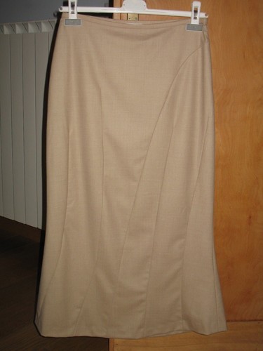 Gonna lunga beige originale